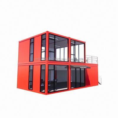 現代のコンテナハウス デザインスタイル プリファブ用の現代 オフィスハウス ガーデンホーム リゾートハウス ポッド ガーデン オフィス