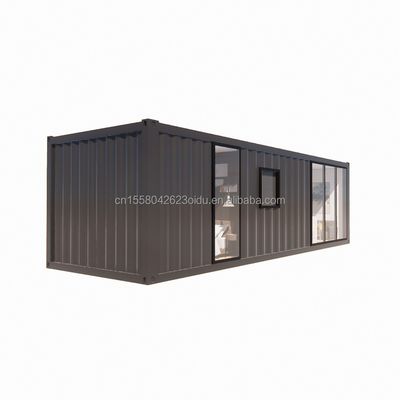 壁 50/75/100mm 波サンドイッチパネル 20フィート 美しいプリファブコンテナ住宅