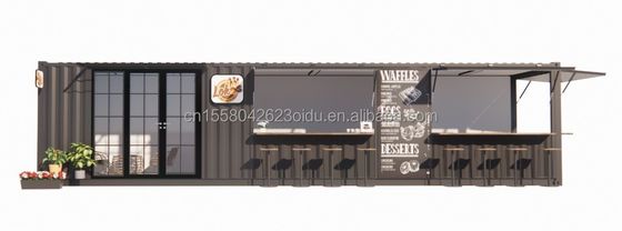 ホテル 宿泊 ソリューション コンテナ 店舗/店内 模型のコンテナハウス アルミ合金窓付き