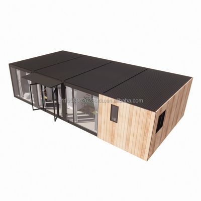 カスタマイズされた色 二階 頑丈なコンテナ バースタンド ミニ20フィート ポップアップストア 鋼鉄の四角管