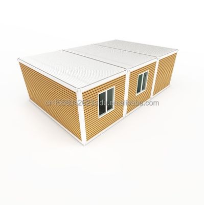 鋼筋の折りたたみ180g 40ft 20ft プリファブリックと鋼筋フレームの折りたたみコンテナハウス