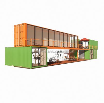 モジュラルの小型キットキャビン 住宅用コンテナハウジング メイン構造 鋼鉄の角管