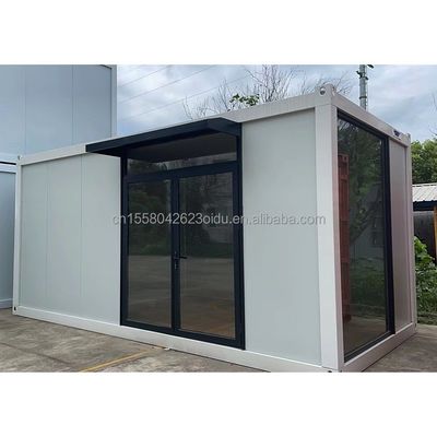 ホテルのアルミ合金窓のためのキッチンと1ベッドルームで20フィートのコンテナハウス