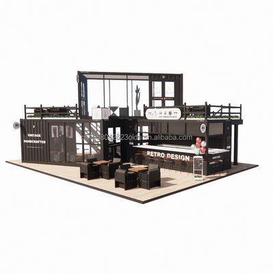プリファブリック 折りたたみ 携帯 店舗 収納 オフィス 建物 輸送 コンテナ 引越し トレーラー パーソナライズされた色