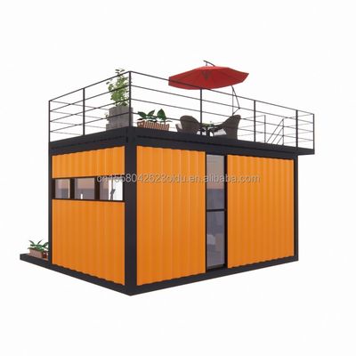 ホテル 20 フィート ポータブル コンテナ 服 ショップ プリファブリック カフェ モバイル ストア 倉庫