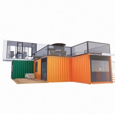 40フィートの鋼鉄住宅 中国様式で 豪華なコンテナハウス