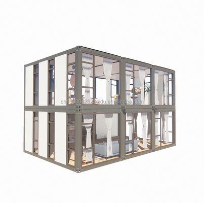 鉄鋼管コンテナ 衣料品の究極の解決策 カフェ オフィス 小売店 モバイル 倉庫