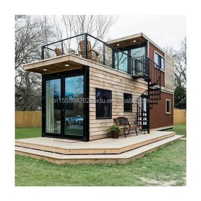 ホテル 20ft-40ft ポータブル 木製コンテナハウス 耐久性海貨コンテナ ホテル標準のリニューアル