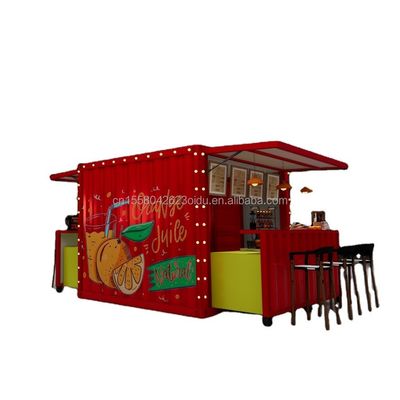モダンデザイン カスタマイズされた色 折りたたむ可動容器 コーヒーショップ レストランハウス モジュール式キッチン