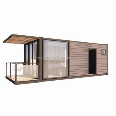 鋼鉄管 装飾済み コンテナハウス 移動式 装飾済み 20フィート 送料 小型住宅 カスタマイズされた色