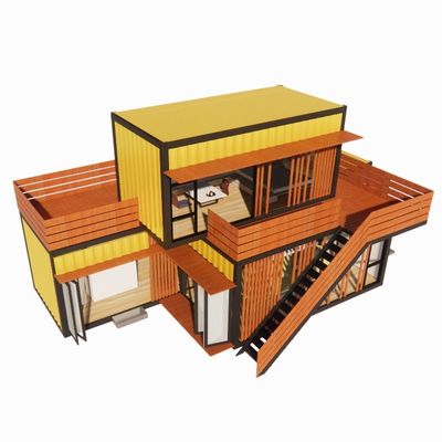 カスタマイズされた色 モダン・ラグジュアリー 製鉄住宅 トイレ付き カスタマイズされた選択
