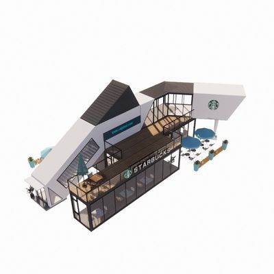 ストリートビル プレファブ コンテナ ホテル キッチン プレファブ オフィス 移動住宅
