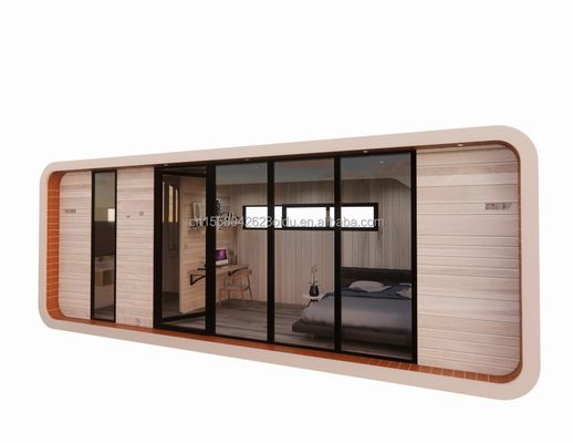 家庭生活 木製床 20フィート 海辺休日 特別な形状の家 カスタマイズされた色と迅速な設置