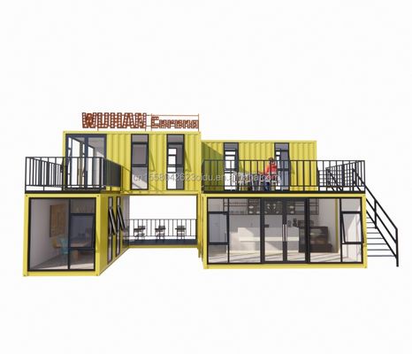 20フィートまたは40フィートのコンテナハウス オーダーメイド バー カフェ ホテル レストラン 店舗 輸送 コンテナ カフェ ショップ コンテナ ショップ キオスク