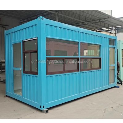 ファストフードレストランとカフェ用のフラットパックコンテナのコンビニストアキオスクブース ログデザイン