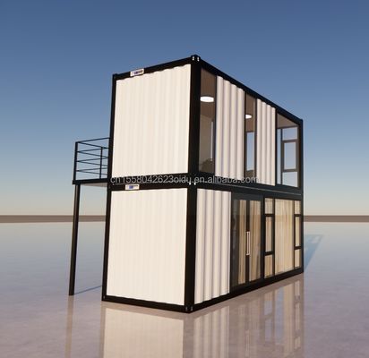 オフィス 建物 リビング と オフィス 用 プリファブ 式 引換 可能な 折りたたたみ 可能な コンテナ 家