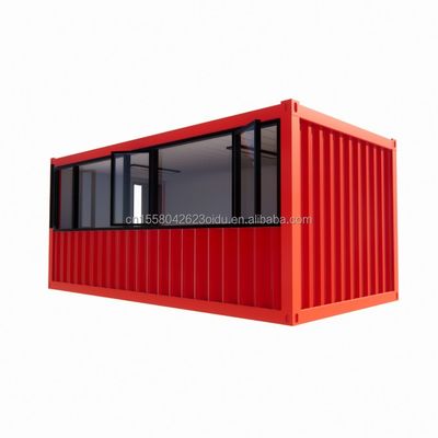 プリファブキットセット モジュール型小屋 コンテナハウス 20フィートまたは40フィートの鋼筋枠 キセットビルのための鋼筋折りたたみ180g