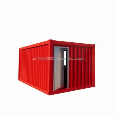 プリファブキットセット モジュール型小屋 コンテナハウス 20フィートまたは40フィートの鋼筋枠 キセットビルのための鋼筋折りたたみ180g