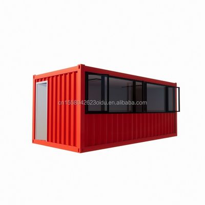 プリファブキットセット モジュール型小屋 コンテナハウス 20フィートまたは40フィートの鋼筋枠 キセットビルのための鋼筋折りたたみ180g