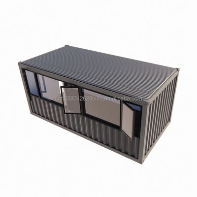 20フィートまたは40フィートのミニポップアップショップ コンテナハウス レストランショップ ストリート食品キオスク コンテナ アルミ合金窓