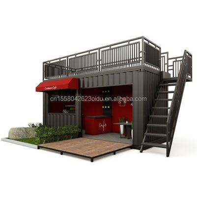 豪華な輸送コンテナバー 20FT コンテナ コーヒーショップとレストラン