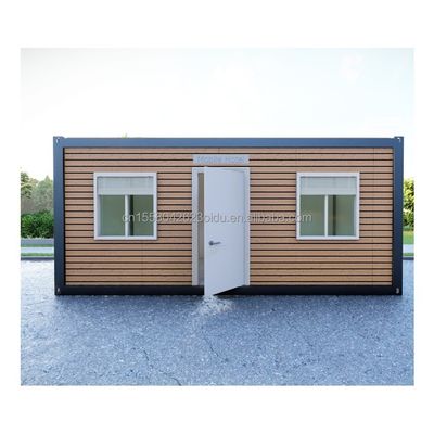 20フィート プリファブリック 木造ハウス 鉄筋 森のための小さな家 住宅用コンテナ 移動式プリファブリックハウス 販売