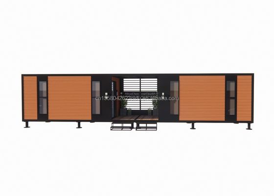 安価 アルミ合金 窓 鋼構造 プリファブ 折りたたむビラ コンテナハウス