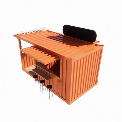 アルミ合金 窓 人気 20FT コンテナ コーヒーショップ レストラン用のコンテナハウス