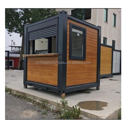 移動式プリファブ モジュール型倉庫 輸送コンテナ オフィス コンテナハウス アルミニウム合金 20フィートまたは40フィートの窓