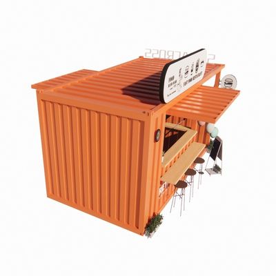 アルミ合金 窓 人気 20FT コンテナ コーヒーショップ レストラン用のコンテナハウス