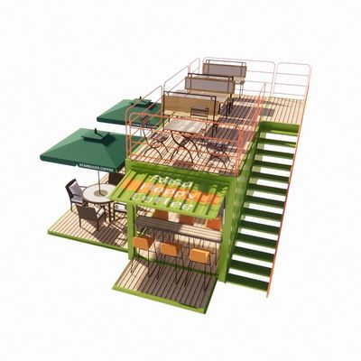 2023年 売れる最多の屋外モジュール式プリファブハウス コンテナ 鋼筋枠 鋼筋コンテナを折りたたむ