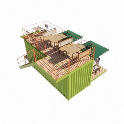 2023年 売れる最多の屋外モジュール式プリファブハウス コンテナ 鋼筋枠 鋼筋コンテナを折りたたむ