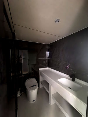 カスタマイズされたカラー防音スペースカプセル 壁付き小屋 50/75/100mm 波サンドイッチパネル