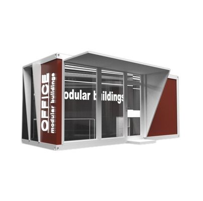 主な構造 鋼鉄の管材 屋外食品店 監視箱 コーヒーショップ 衣料品 コンテナ