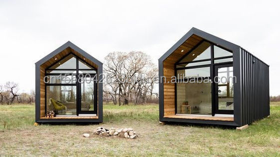 50/75/100mm 波サンドイッチパネル 壁 高級金属 木造 庭 小屋 現代のプリファブリック ホテル