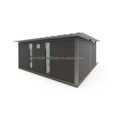鉄鋼の折りたたみ 現代のデザイン 貨物用 プレファブリケートハウス コンテナ サンドイッチパネル モジュール型ショップ アパートメント