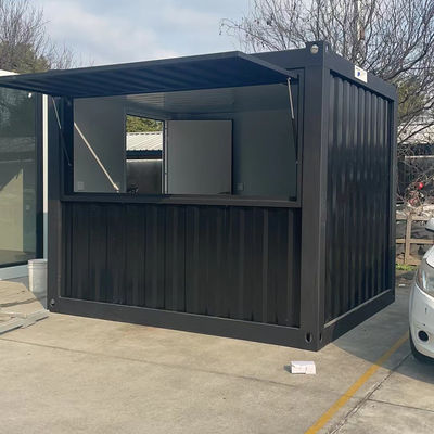 鋼筋構造枠 溶接された現代デザイン スタイル 20フィート シンプルで豪華な庭屋 フラット 梱包 組み立て コンテナ モバイルハウス