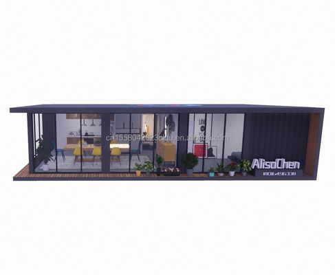 ファミリーハウジング ソリューション 20FT 組み合わせ 2 部屋と 3 ベッドルーム ホテルスタイル
