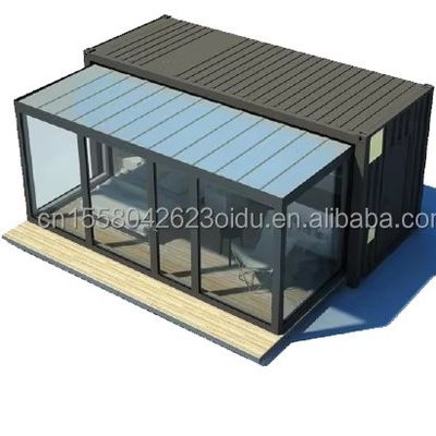 2 ベッドルーム 拡張可能なコンテナハウス プリファブ スチール モジュラルの小型住宅 室外用 パーソナライズされた色と20フィートまたは40フィートのサイズ