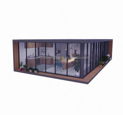 ファミリーハウジング ソリューション 20FT 組み合わせ 2 部屋と 3 ベッドルーム ホテルスタイル