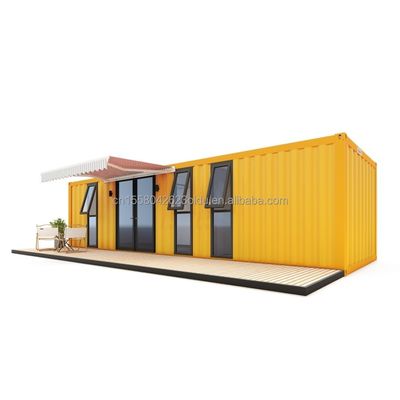 鉄鋼管 主構造 屋外 モダン 鉄鋼 モジュール式 拡張可能 20 フィート/40 フィート 携帯 コンテナハウス