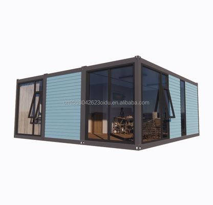20フィート 急速な建設 プリファブ ホテルハウス キャンピングや折りたたむ庭のためのモジュール式折りたたみコンテナハウス