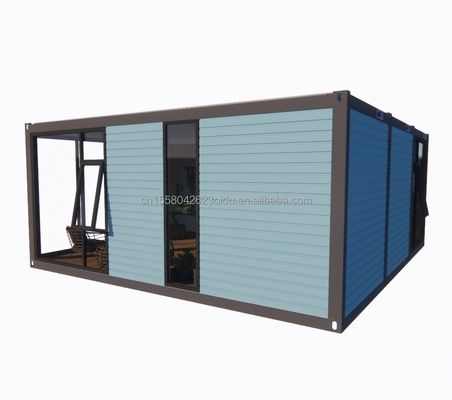 20フィート 急速な建設 プリファブ ホテルハウス キャンピングや折りたたむ庭のためのモジュール式折りたたみコンテナハウス