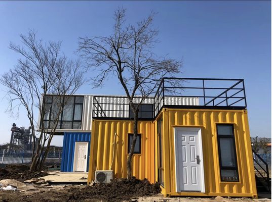 20フィート 急速な建設 プリファブ ホテルハウス キャンピングや折りたたむ庭のためのモジュール式折りたたみコンテナハウス