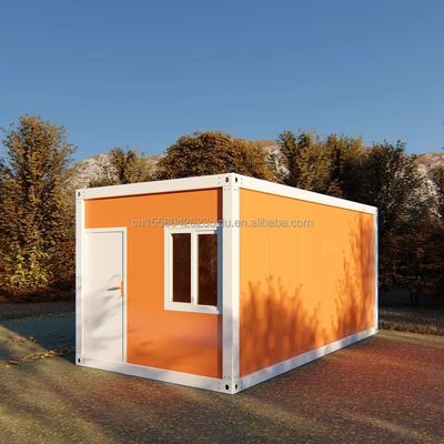 モダンデザインスタイル 20フィート ホテル宿泊ソリューションプロバイダのためのプリファブリック輸送コンテナハウス