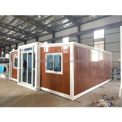 アルミ合金 窓 近代デザイン 40ft 20ft 移動式 プリファブ コンテナハウス 拡張可能 折りたたみ可能な 屋外用 鋼