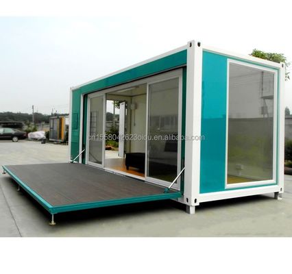 木製 2 3 4 5 ベッドルーム プリファブリック ヴィラ カスタマイズ カラーデザイン 20ft 40ft 防水 プリファブ 拡張可能なコンテナハウス