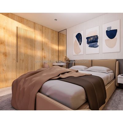 現代的な二階建てのプリファブ農家 屋外オフィス住宅用 サンドウィッチパネルと電磁鋼の折りたたみから作られています