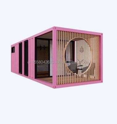 アルミ合金 窓 3 ベッドルーム コンテナ 住宅 包装と波サンドイッチパネル壁