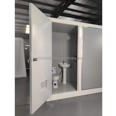 輸送 トイレ用のプリファブリックコンテナ 準備済みプリファブリックプロジェクト コンテナ カフェショップ